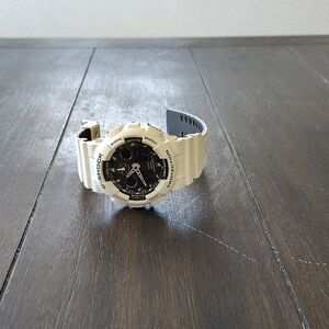 Casio G-Shock Cream and Black Timepiece